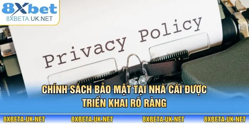 Chính Sách Bảo Mật 2 Chính sách bảo mật tại nhà cái được triển khai rõ ràng