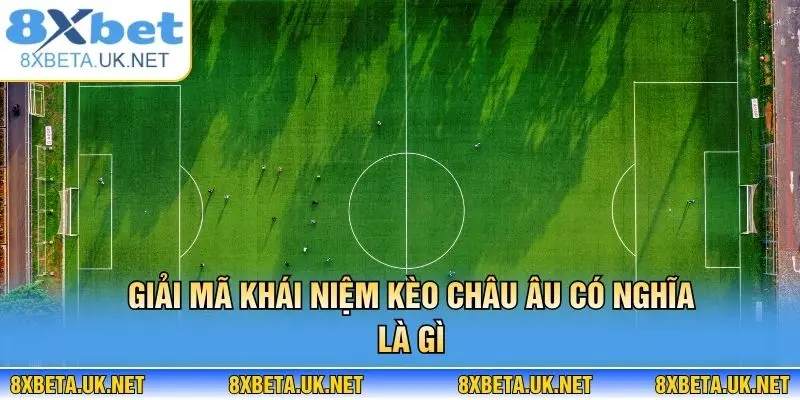 Kèo Châu Âu - Loại Hình Cá Độ Bóng Đá Dễ Hiểu Nhất Hiện Nay 2 Giải mã khái niệm kèo châu Âu có nghĩa là gì